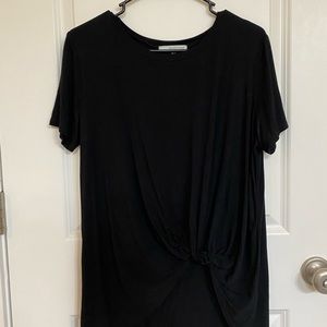Casual Black Tee